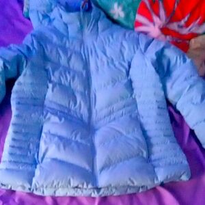 Light Blue Puffer Jacket